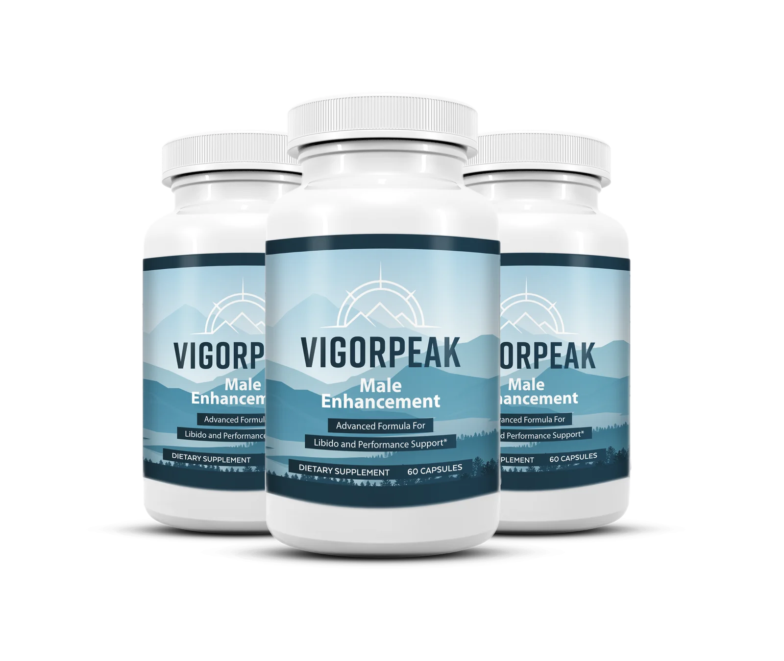 VigorPeak 3 Bottle Package - Man Enhances Supplement